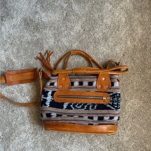 Stela 9 Guatemala Hand Woven Patterned Purse